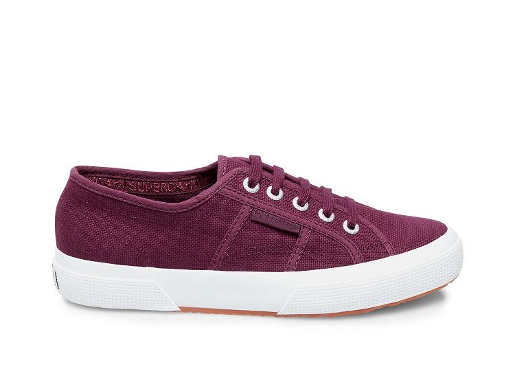 Superga 2750 Cotu Classic Raspberry Fabric - Womens Superga Classic Shoes